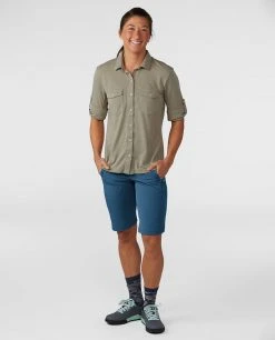 Stio Women's Divide Shirt -Hot Sale Stio Store W Divide Shirt Trout Time 3