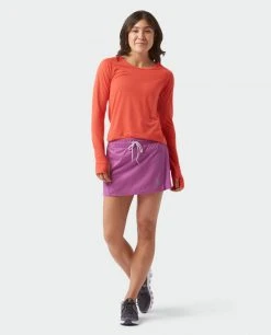 Stio Women's Divide Tee LS 35 Stio Women's Divide Tee LS -Hot Sale Stio Store W Divide Tech Tee LS Azalea Bloom 1 Full