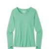 Stio Women's Divide Tee LS 2 Stio Women's Divide Tee LS -Hot Sale Stio Store W Divide Tech Tee LS Turquoise Rest Heather