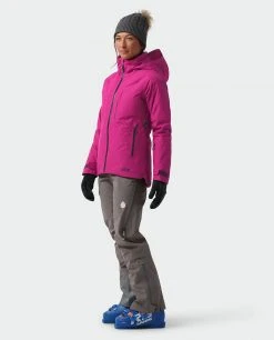Stio Women's Doublecharge Insulated Jacket -Hot Sale Stio Store W Doublecharge Insulated Jacket Backyard Berry 5