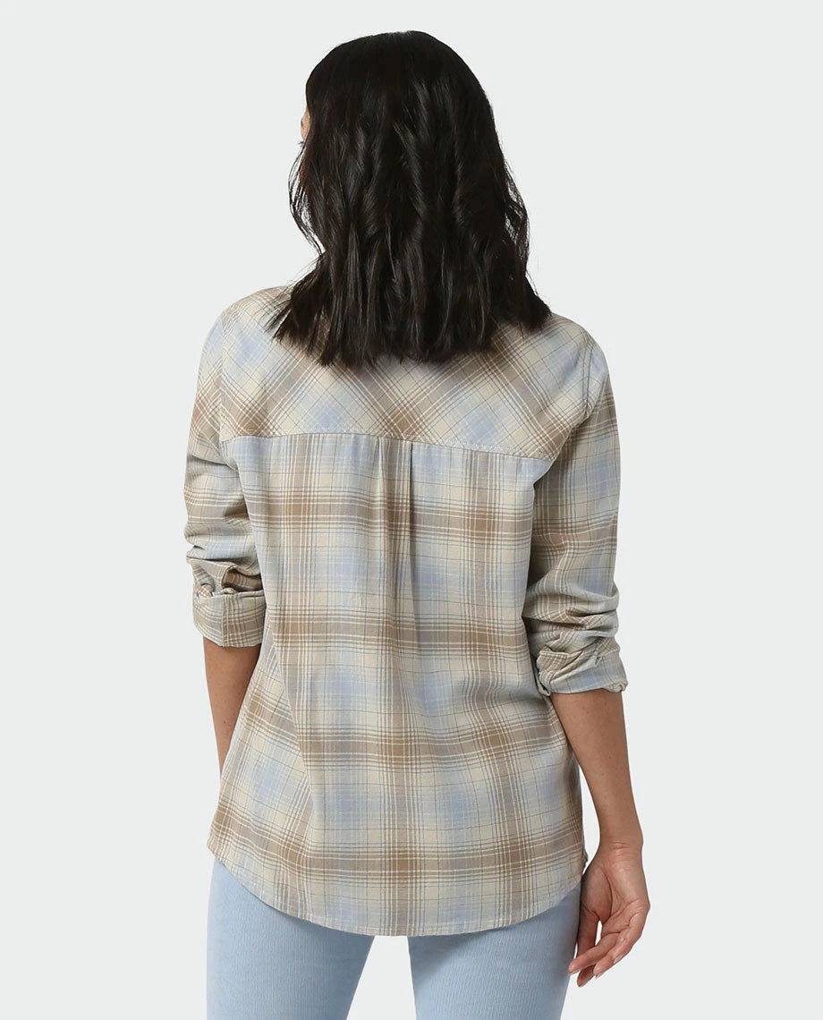 Stio Women's Dovetail Lightweight Flannel Shirt 11 Stio Women's Dovetail Lightweight Flannel Shirt - Image 9