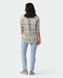 Stio Women's Dovetail Lightweight Flannel Shirt 43 Stio Women's Dovetail Lightweight Flannel Shirt -Hot Sale Stio Store W Dovetail Lightweight Flannel Shirt Bone White Plaid 5