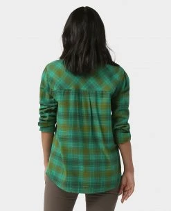 Stio Women's Dovetail Lightweight Flannel Shirt 46 Stio Women's Dovetail Lightweight Flannel Shirt -Hot Sale Stio Store W Dovetail Lightweight Flannel Shirt Greenery Plaid 3