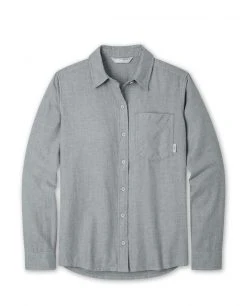 Stio Women's Dovetail Lightweight Flannel Shirt 56 Stio Women's Dovetail Lightweight Flannel Shirt -Hot Sale Stio Store W Dovetail Lightweight Flannel Shirt Moon Dust Heather