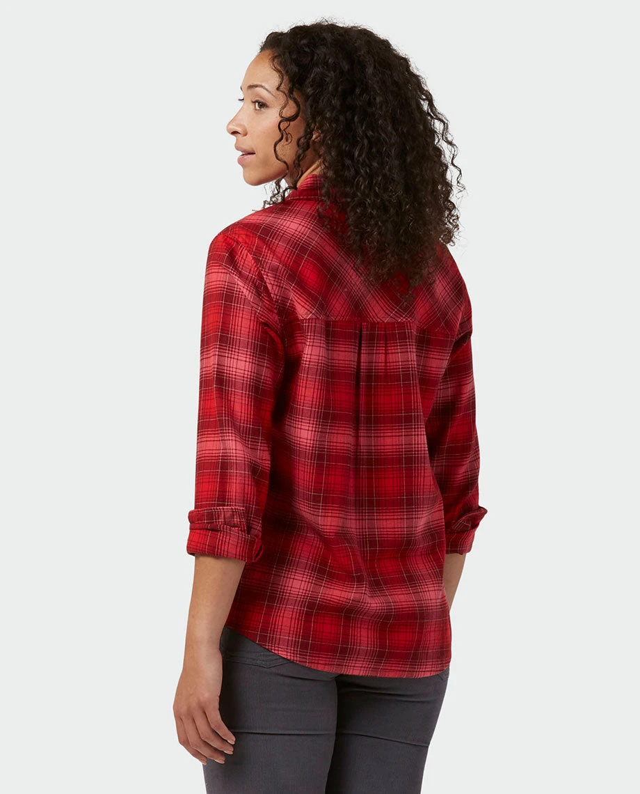 Stio Women's Dovetail Lightweight Flannel Shirt 24 Stio Women's Dovetail Lightweight Flannel Shirt - Image 22