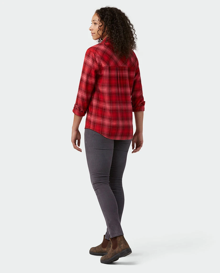 Stio Women's Dovetail Lightweight Flannel Shirt 26 Stio Women's Dovetail Lightweight Flannel Shirt - Image 24