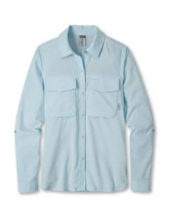 Stio Women's Eddy Guide Shirt LS 39 Stio Women's Eddy Guide Shirt LS -Hot Sale Stio Store W Eddy Guide Shirt Misty Cloud