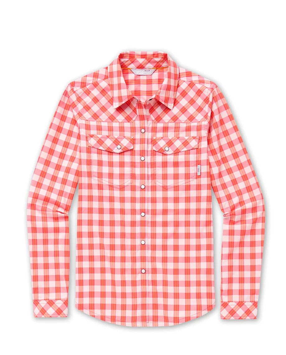 Stio Women's Eddy Shirt LS 5 Stio Women's Eddy Shirt LS - Image 3