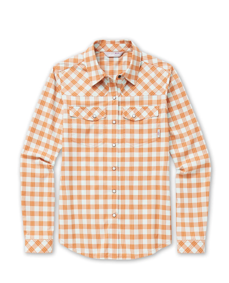 Stio Women's Eddy Shirt LS 6 Stio Women's Eddy Shirt LS - Image 4