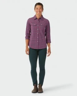 Stio Women's Eddy Shirt LS 47 Stio Women's Eddy Shirt LS -Hot Sale Stio Store W Eddy Shirt LS Backyard Berry Plaid 4 b83cf8bf 4330 4b96 b381 166968cf52cb