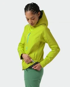 Stio Women's Ender PACLITE® Hooded Jacket 51 Stio Women's Ender PACLITE® Hooded Jacket -Hot Sale Stio Store W Ender Paclite Hooded Jacket Lime Zest 7 Top