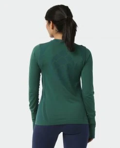 Stio Women's Basis® Seamless Tech Crew 47 Stio Women's Basis® Seamless Tech Crew -Hot Sale Stio Store W Full Range Seamless Crew Thicket Heather 3