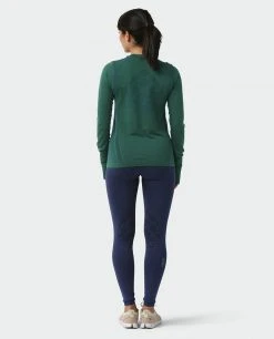 Stio Women's Basis® Seamless Tech Crew 49 Stio Women's Basis® Seamless Tech Crew -Hot Sale Stio Store W Full Range Seamless Crew Thicket Heather 5
