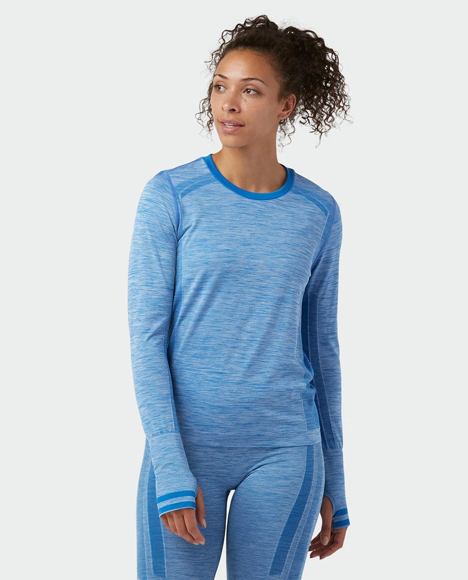 Stio Women's Basis® Seamless Tech Crew 4 Stio Women's Basis® Seamless Tech Crew - Image 2