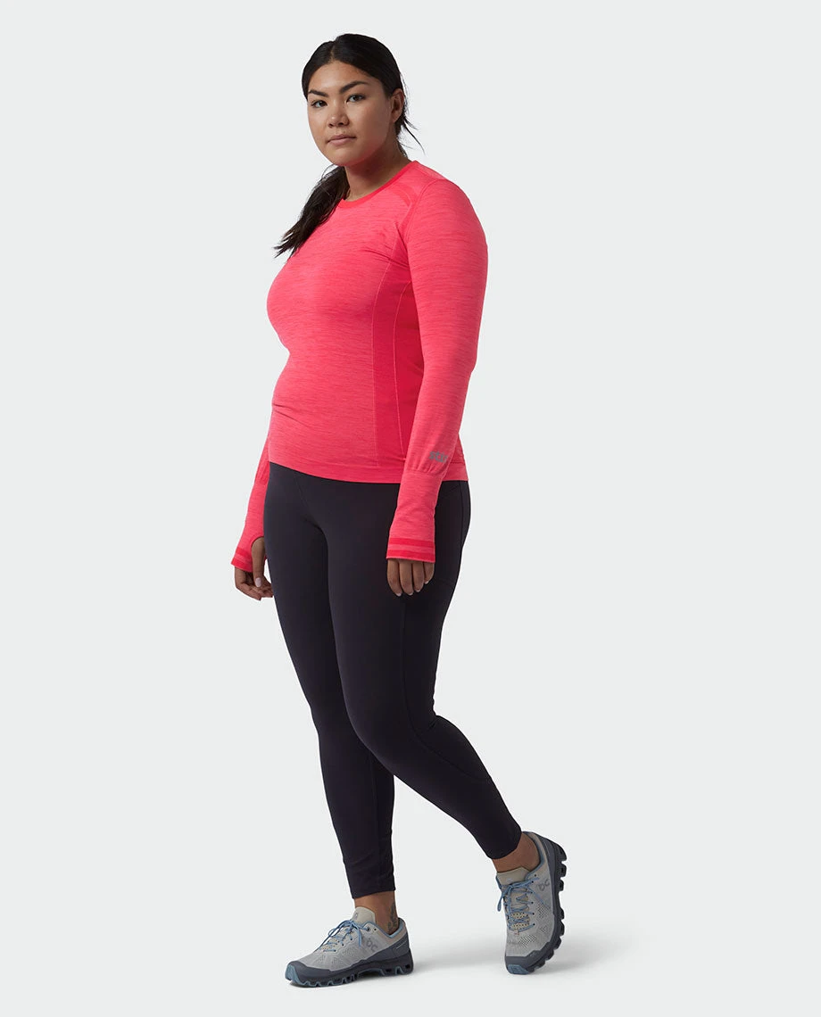 Stio Women's Basis® Seamless Tech Crew 19 Stio Women's Basis® Seamless Tech Crew - Image 17