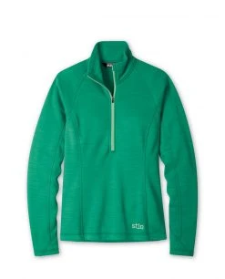 Stio Women's Gannett Peak Fleece Half Zip 47 Stio Women's Gannett Peak Fleece Half Zip -Hot Sale Stio Store W Gannet Peak Half Zip Greenery
