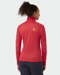 Stio Women's Gannett Peak Fleece Half Zip 39 Stio Women's Gannett Peak Fleece Half Zip -Hot Sale Stio Store W Gannett Peak Half Zip Risk Red 3