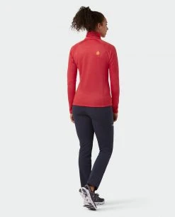 Stio Women's Gannett Peak Fleece Half Zip 41 Stio Women's Gannett Peak Fleece Half Zip -Hot Sale Stio Store W Gannett Peak Half Zip Risk Red 5