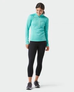 Stio Women's Gannett Peak Fleece Half Zip 70 Stio Women's Gannett Peak Fleece Half Zip -Hot Sale Stio Store W Gannett Peak Half Zip Turquoise Rest 1 Full