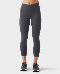 Stio Women's Glide Crop Tech Tight 46 Stio Women's Glide Crop Tech Tight -Hot Sale Stio Store W Glide Crop Tech Tight Boundary Black 3 Bottom