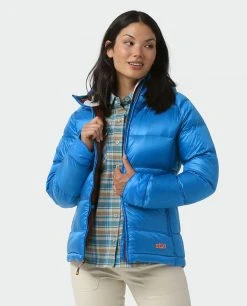 Stio Women's Hometown Down Hooded Jacket -Hot Sale Stio Store W Hometown Down Hooded Jacket Alpine Lake 2