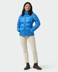 Stio Women's Hometown Down Hooded Jacket -Hot Sale Stio Store W Hometown Down Hooded Jacket Alpine Lake 4