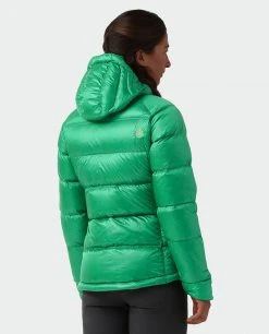 Stio Women's Hometown Down Hooded Jacket -Hot Sale Stio Store W Hometown Down Hooded Jacket Greenery 4