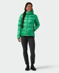 Stio Women's Hometown Down Hooded Jacket -Hot Sale Stio Store W Hometown Down Hooded Jacket Greenery 5