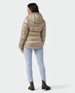 Stio Women's Hometown Down Hooded Jacket -Hot Sale Stio Store W Hometown Down Hooded Jacket Rodeo Dust 5