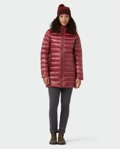 Stio Women's Hometown Down Parka -Hot Sale Stio Store W Hometown Down Parka Roasted Beet 1