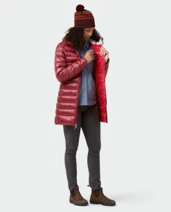 Stio Women's Hometown Down Parka -Hot Sale Stio Store W Hometown Down Parka Roasted Beet 4