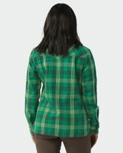 Stio Women's Hutkeeper Flannel Shirt 41 Stio Women's Hutkeeper Flannel Shirt -Hot Sale Stio Store W Hutkeeper Flannel Shirt Herbage Plaid 3