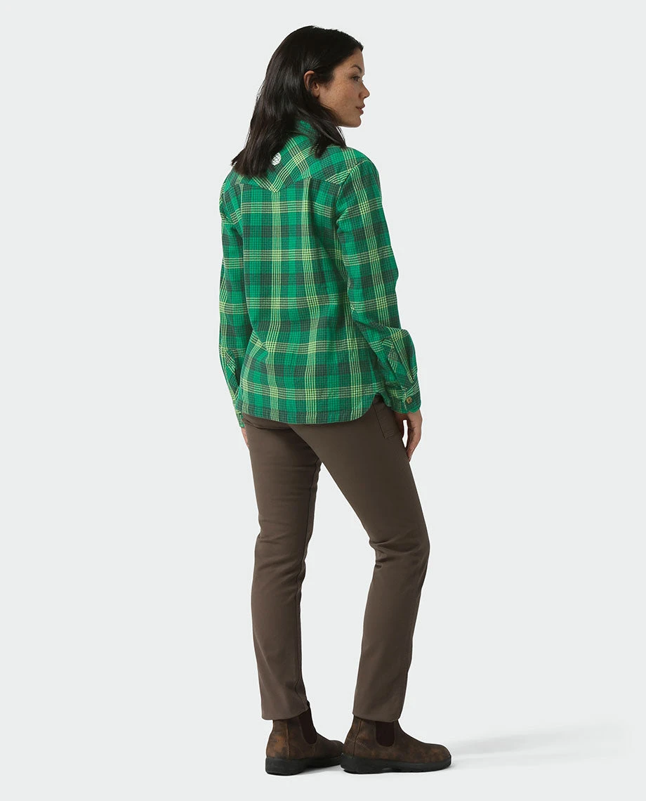 Stio Women's Hutkeeper Flannel Shirt 21 Stio Women's Hutkeeper Flannel Shirt - Image 19