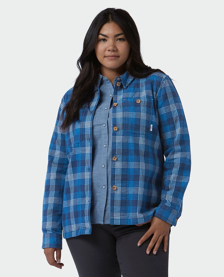 Stio Women's Hutkeeper Flannel Shirt 5 Stio Women's Hutkeeper Flannel Shirt - Image 3