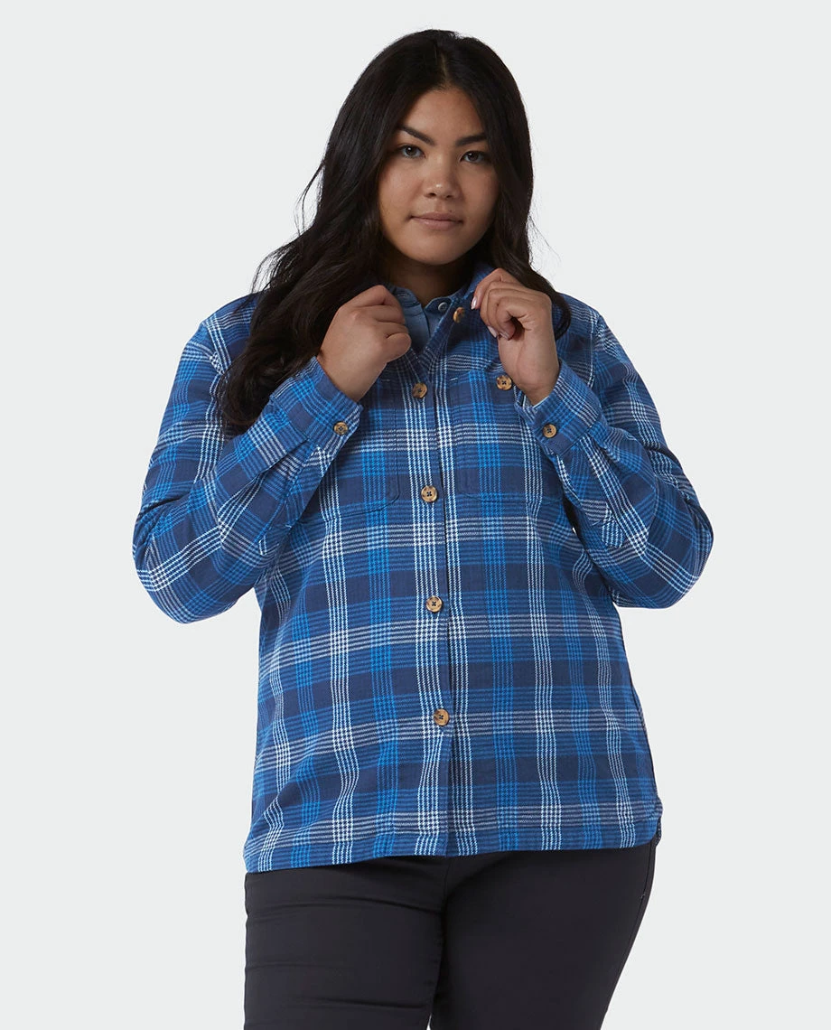 Stio Women's Hutkeeper Flannel Shirt 4 Stio Women's Hutkeeper Flannel Shirt - Image 2