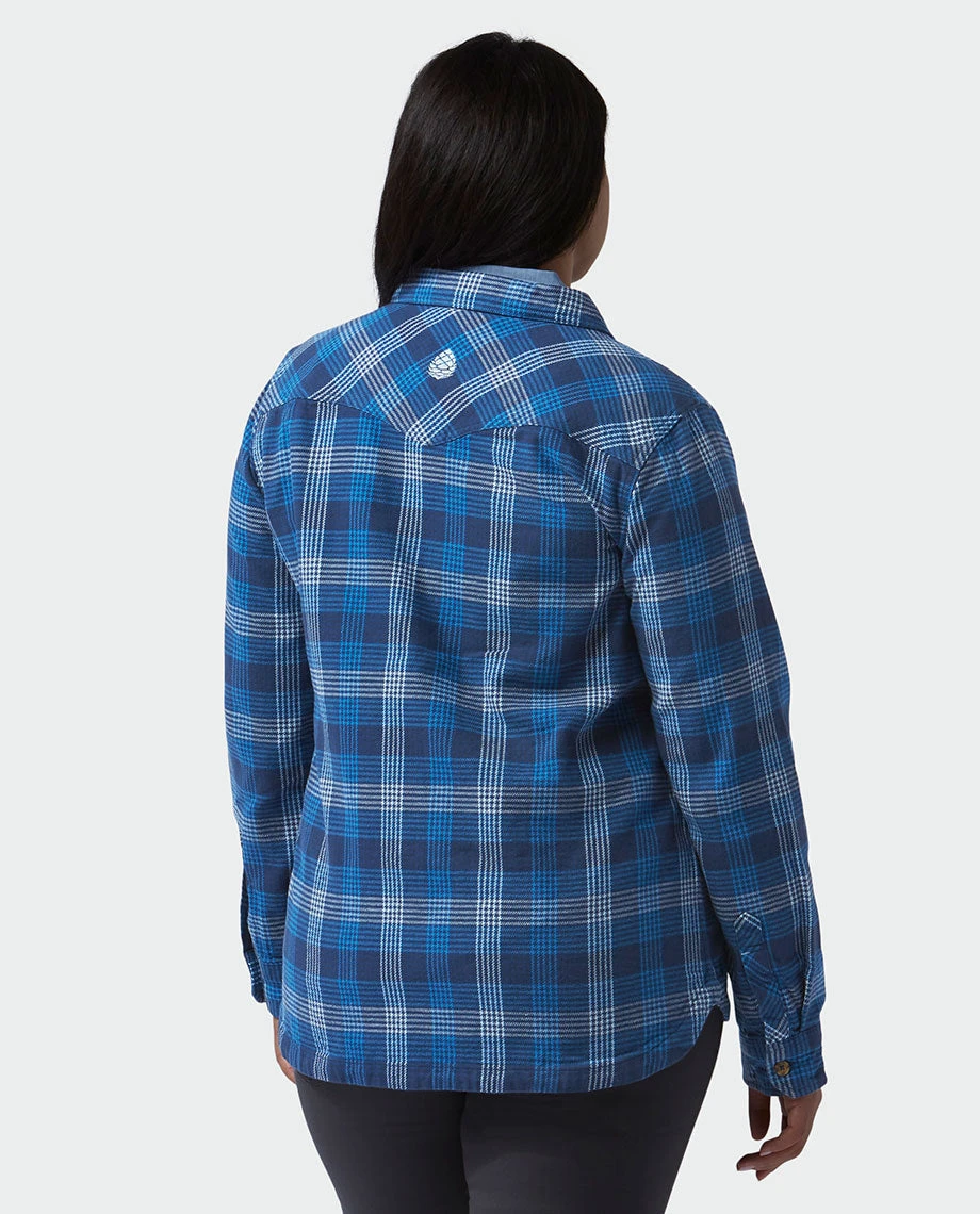 Stio Women's Hutkeeper Flannel Shirt 7 Stio Women's Hutkeeper Flannel Shirt - Image 5