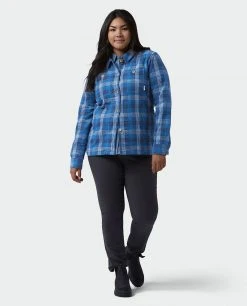 Stio Women's Hutkeeper Flannel Shirt 31 Stio Women's Hutkeeper Flannel Shirt -Hot Sale Stio Store W Hutkeeper Flannel Shirt Mountain Shadow Plaid Alt 6