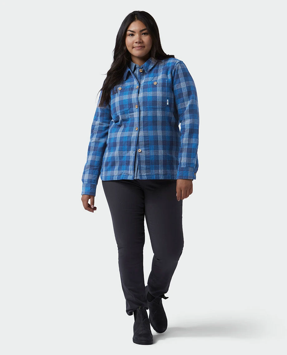 Stio Women's Hutkeeper Flannel Shirt 8 Stio Women's Hutkeeper Flannel Shirt - Image 6