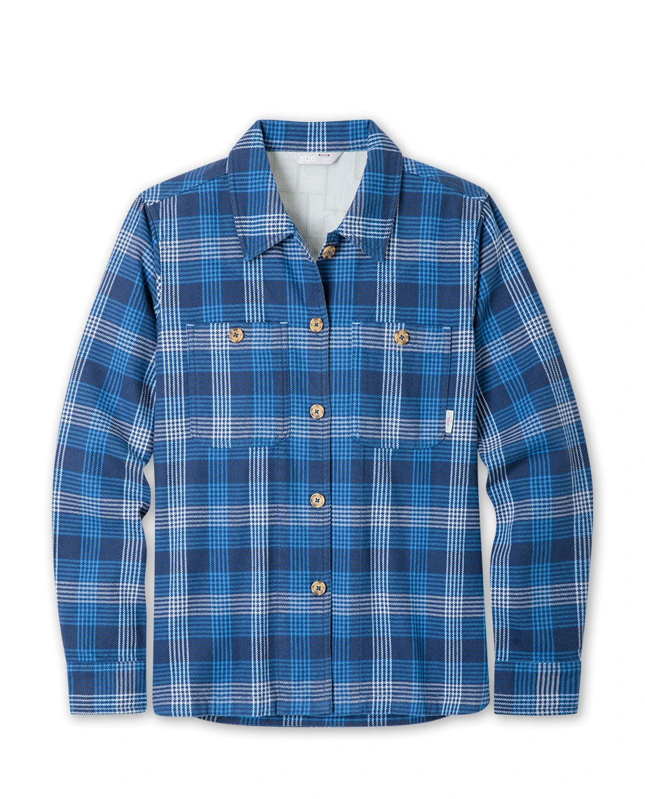Stio Women's Hutkeeper Flannel Shirt 3 Stio Women's Hutkeeper Flannel Shirt