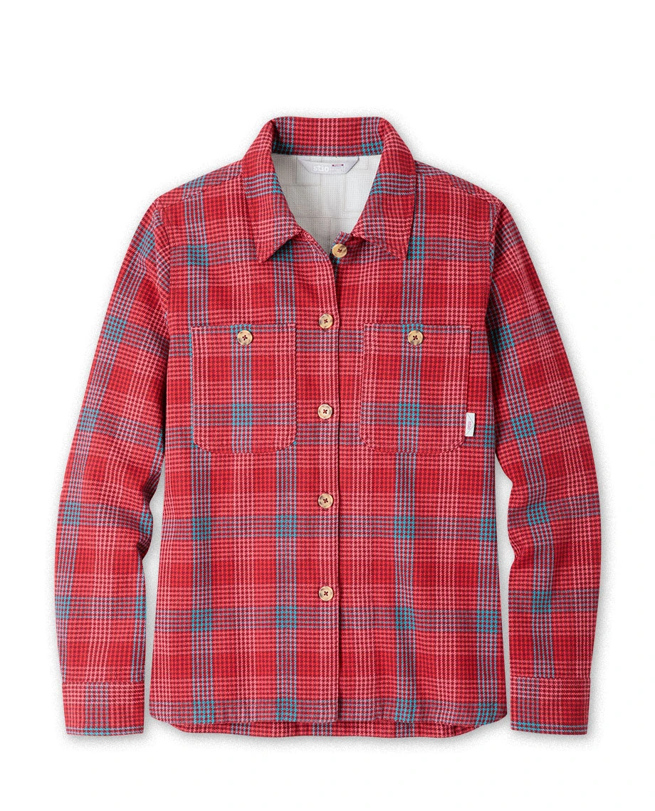 Stio Women's Hutkeeper Flannel Shirt 10 Stio Women's Hutkeeper Flannel Shirt - Image 8