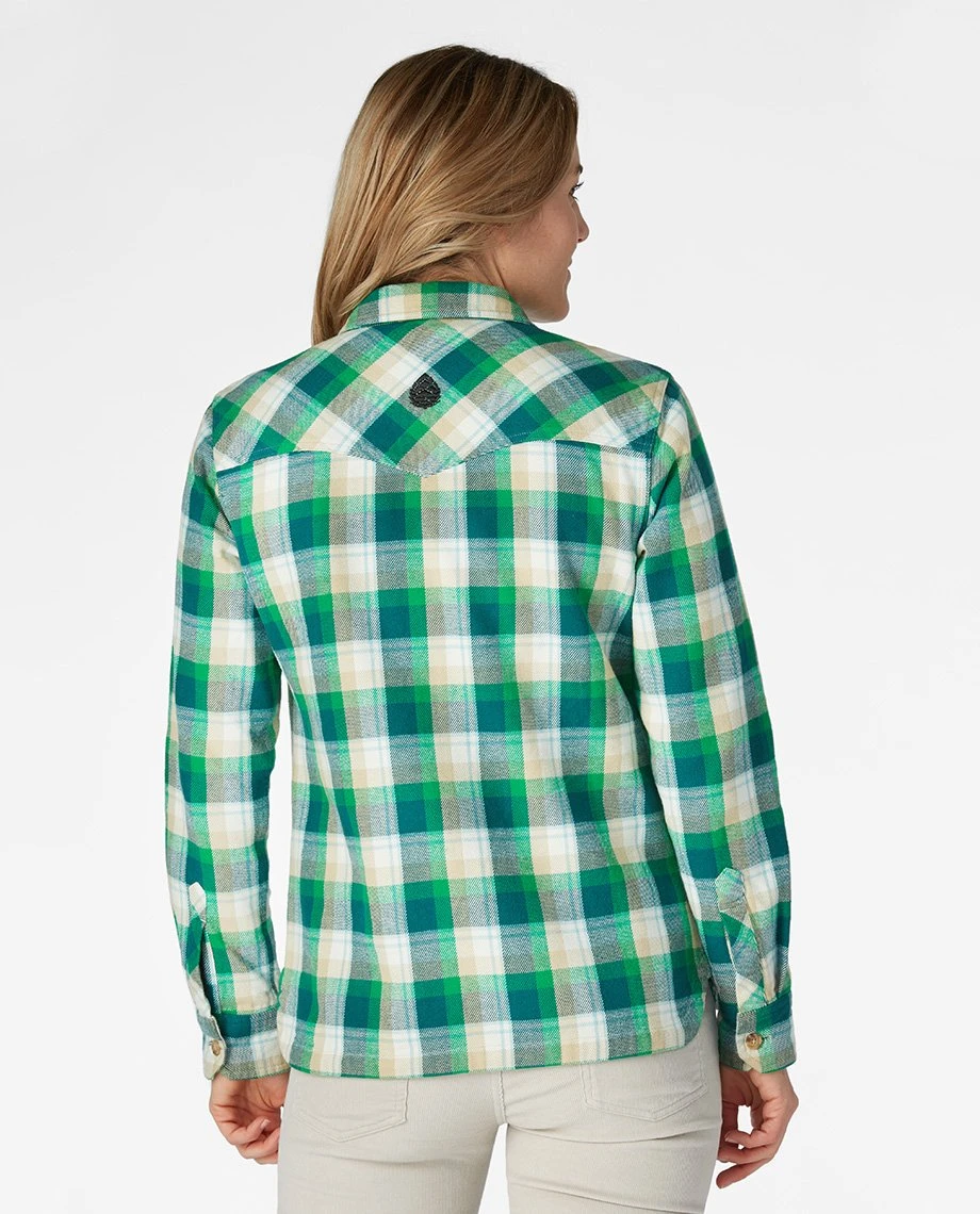 Stio Women's Hutkeeper Flannel Shirt 24 Stio Women's Hutkeeper Flannel Shirt - Image 22