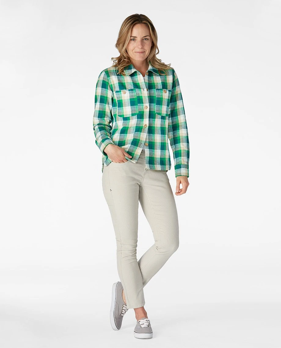 Stio Women's Hutkeeper Flannel Shirt 26 Stio Women's Hutkeeper Flannel Shirt - Image 24