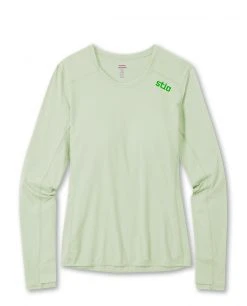 Stio Women's Hylas Crew LS 23 Stio Women's Hylas Crew LS -Hot Sale Stio Store W Hylas Crew Honey Dew