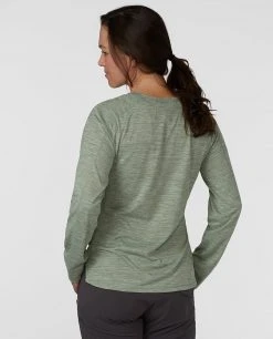 Stio Women's Icefloe Tech Tee LS 18 Stio Women's Icefloe Tech Tee LS -Hot Sale Stio Store W Icefloe Tech Tee LS Lily Pad 2