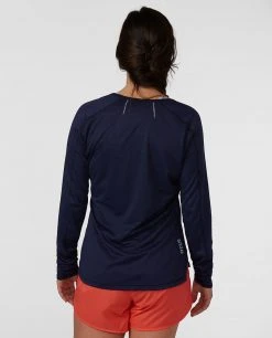 Stio Women's Icefloe Tech Tee LS 23 Stio Women's Icefloe Tech Tee LS -Hot Sale Stio Store W Icefloe Tech Tee LS Maritime Blue 2