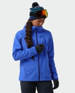 Stio Women's Millibar WINDSTOPPER® Hooded Jacket 24 Stio Women's Millibar WINDSTOPPER® Hooded Jacket -Hot Sale Stio Store W Millibar Windstopper Hooded Jacket Larkspur Blue 7