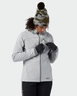 Stio Women's Millibar WINDSTOPPER® Hooded Jacket 31 Stio Women's Millibar WINDSTOPPER® Hooded Jacket -Hot Sale Stio Store W Millibar Windstopper Hooded Jacket Quiet Gray 9