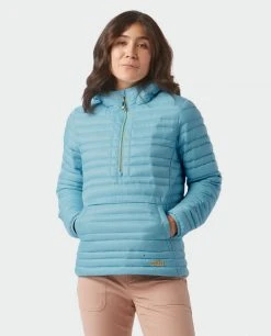 Stio Women's Pinion Down Pullover 98 Stio Women's Pinion Down Pullover -Hot Sale Stio Store W Pinion Down Pullover Summer Cloud 3 Top