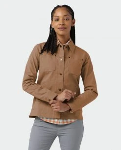 Stio Women's Ralston Canvas Jacket -Hot Sale Stio Store W Ralston Canvas Jacket Tawny 6 Top