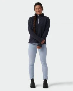 Stio Women's Rawlins Shearling Fleece Half Zip -Hot Sale Stio Store W Rawlins Shearling Fleece Half Zip Mulberry 3